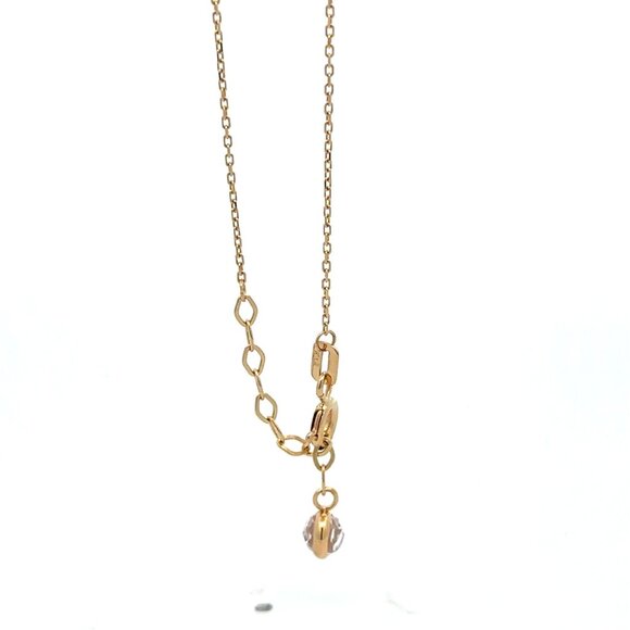 18K Gold Bracelet Flower Beads Charm 7 inches plus one inch Extension 1.50 grams - Picture 7 of 10